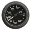 95-2463 by TECTRAN - Water Temperature Gauge - Chrome, 100-265 deg. F, 120 in. Capillary