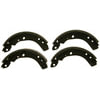 PAB629R by WAGNER - Wagner ThermoQuiet PAB629R Drum Brake Shoe Set