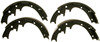 PAB705R by WAGNER - Wagner ThermoQuiet PAB705R Drum Brake Shoe Set