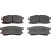 Wagner MX176 Disc Brake Pad Set Wagner ThermoQuiet MX176 Semi-Metallic Disc Brake Pad Set