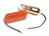 Grote 45253-3 Side Marker Light CLR/MKR LAMP,YEL,THIN-LINE, SINGLE, BULK