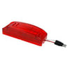 Grote 493923 Side Marker Light SuperNova Sealed Turtleback II LED Clearance / Marker, Red, Hard-Wire