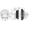 Horton 79A9440-2 Engine Cooling Fan Clutch DM Advantage Two-Speed Reman Fan Clutch