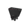 H248 by TRIANGLE SUSPENSION - Hutchens Trunnion Bracket - 6-1/2 Drop; Use with H129 Trunnion Shaft and N259 Trunnion Tube; Note: Shaft hole is 4: For H900 Single Point Suspensions
