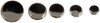 Dorman 02412 Plug Button Universal Chrome Plug Button Assortment, 3/8 ,1/2 ,5/8 ,3/4 ,1 In.