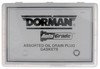 Dorman 030-541 Engine Oil Drain Plug Gasket Assortment Oil Drain Plug Gasket Tech Tray - 20 SKU - 115 Pcs.