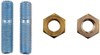 Dorman 03105 Exhaust Flange Stud and Nut Exhaust Stud Kit - M10-1.25 x 40mm