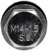 Dorman 090-082CD Engine Oil Drain Plug "Autograde" Oil Drain Plug OverSize M14-1.50 S.O., Head Size 18mm
