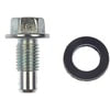 Dorman 090-089 Engine Oil Drain Plug Oil Drain Plug Pilot Point M12-1.50, Head Size 15Mm