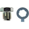 Dorman 090-031 Engine Oil Drain Plug Oil Drain Plug Oversize 1/2-20 D.O., Head Size 3/4 In.