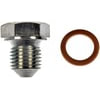 Dorman 090-169 Engine Oil Drain Plug Oil Drain Plug Standard M14-1.50, Head Size 19mm