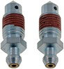Dorman 12707 Brake Bleeder Screw Brake Bleeder Screws - Quick Bleeders -7/16 In. - 20 X 1-1/4 In.