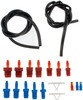 13911 by DORMAN - Master Cylinder Bleeder Kit - 22 In. Hose, Clip, And Sae And Metric Fittings