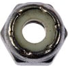 Dorman 250-008 Nut Hex Lock Nuts With Nylon Ring-Grade 2- Thread Size 8-32 In.