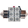 Dorman 3175R-SMD Dome Light Bulb 3175 Red 5050SMD 6 LED Bulb