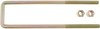 Dorman 35637 Threaded U-Bolt U-Bolt 9/16 X 12 - 1/2 X 2 - 5/8 Square