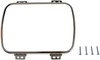 42407 by DORMAN - Rectangular Headlamp Retaining Ring (2) With 4 Retaining Screws - Steel