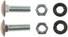 Dorman 45366 Bumper Bolt Kit Bumper Bolt /Nuts - Stainless Steel - 7/16-14 In. x 1-1/2 In.