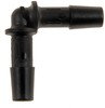 Dorman 47058 HVAC Heater Hose Connector Heater Hose Connectors - 1/4 In. x 1/4 In. Elbow - Plastic