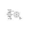 Webb 54365P-65 Disc Brake Rotor DISC BRAKE ROTOR W/MAGNACOTE