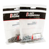 Fleet Engineers 031-01200 Mud Flap Mounting Hardware Hardware Set for Mud Flaps, Stainless Steel