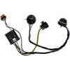 Dorman 645-745 Headlight Socket Wiring Harness Assembly With Two Lamp Sockets And Three Connectors