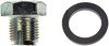 Dorman 65206 Engine Oil Drain Plug Oil Drain Plug Oversize 1/2-20 D.O., Head Size 3/4 In.