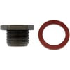 Dorman 65339 Transfer Case Oil Drain Plug Oil Drain Plug Standard M22-1.50, Head Size 30Mm