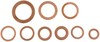 Dorman 66222 Engine Oil Drain Plug Gasket Oil Drain Plug Copper Gasket Assortment