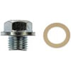 Dorman 65253 Engine Oil Drain Plug Oil Drain Plug Standard M14-1.50, Head Size 17mm