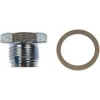 Dorman 65254 Engine Oil Drain Plug Oil Drain Plug Oversize 3/4-16 S.O., Head Size 1 In.
