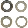 Dorman 65282 Engine Oil Drain Plug Gasket Aluminum Oil Drain Plug Gasket Assortment, M12 - M16