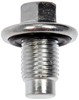 Dorman 65324 Engine Oil Drain Plug Oil Drain Plug Pilot Point M14-1.50, Head Size 13Mm