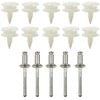 Dorman 702-004 Door Panel Install Kit Door Panel Trim Retainer Kit - C/K Pick-Up