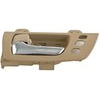 79848 by DORMAN - Interior Door Handle Front Left Chrome Lever Beige Ivory Housing 3 Holes