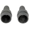 Dorman 800-143 Secondary Air Injection Hose Connector Crankcase Ventilation Hose Connector, Straight To 10 mm Barbed