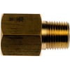 Dorman 800-811 Engine Oil Cooler Line Connector GM Transmission Line Connector - 3/8 In. NPT x 20 mm-1