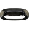 80173 by DORMAN - Tailgate Handle Bezel Smooth Black