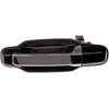 80781 by DORMAN - Exterior Door Handle Rear Left Smooth Black