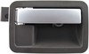 Dorman 82075 Interior Door Handle Interior Door Handle Silver Lever, Dark Gray Housing