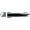 Dorman 82273 Exterior Door Handle Exterior Door Handle Rear Left, Rear Right Chrome, Black Insert