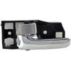 82470 by DORMAN - Interior Door Handle Front Left, Rear Left Charcoal and Chrome