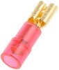 Dorman 84540 Female Quickslide Terminal 22-18 Gauge Female Audio Disconnect, .187 In, Red