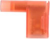 Dorman 84170 Flag Terminal 22-18 Gauge Female Flag Disconnect, .250 In., Red
