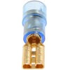 Dorman 84546 Female Quickslide Terminal 16-14 Gauge Disconnect, .187 In., Blue