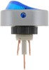 Dorman 84871 Rocker Type Switch Electrical Switches - Rocker Full Glow - Oval Style Aluminum - Blue Glow
