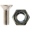 Dorman 854-010 Screw Hex Nut-Machine Screw-Grade 2-Thread Size 1/4-20, Height 7/16 In.