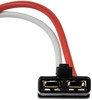 Dorman 85841 Alternator Connector Electrical Harness - 2-Wire Alternator Internal Regulator