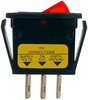 Dorman 85920 Rocker Type Switch Electrical Switches - Rocker - Rectangular Style - Red Glow