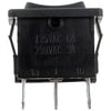 Dorman 85969 Rocker Type Switch On - Off - On Non -Glow Black Rectangular Style - Mini - 10 Amp Switch
